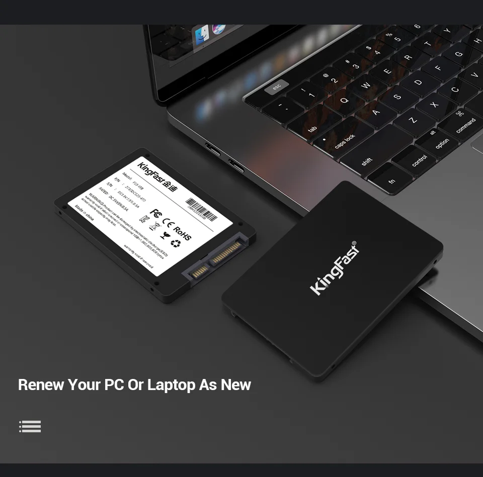 SSD 256Gb Solid State Drive, SATA III 6Gb/s
