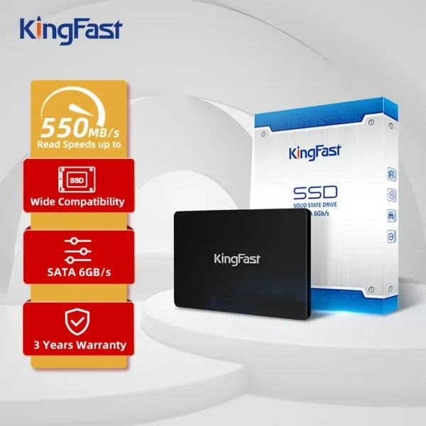 SSD 128 & 256Gb SATAIII 6Gb/s Solid State Drive KingFast