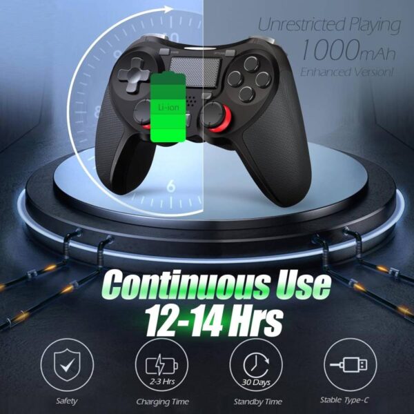 GSir Game Controller - Wireless Gaming Controller for PC, PlayStation, Xbox, and Mobile