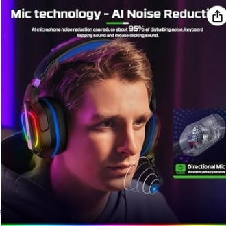 FC gaming Headphone with Mic